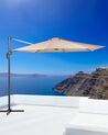 Grand parasol de jardin beige sable ⌀ 300 cm SAVONA_371167