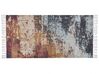 Teppich mehrfarbig 80 x 150 cm abstraktes Muster Fransen Kurzflor GERMENCIK_817359