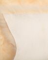 Tæppe 110 x 65 cm beige læder ULURU_704788