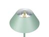 Lampe à poser en métal vert clair CAPARO_851315