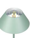 Lámpara de mesa de metal verde claro 37 cm CAPARO_851315