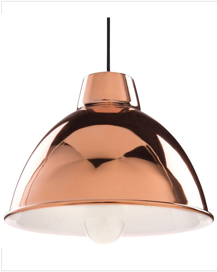 Metal Pendant Lamp Copper DARYA_809840
