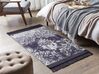 Viskózový koberec 80 x 150 cm fialová/biela AKARSU_837088