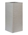 Bloempot taupe 26 x 26 x 60 cm DION_896511