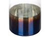 Vase gennemsigtigt glas flerfarvet 27 cm BHATURE_830421