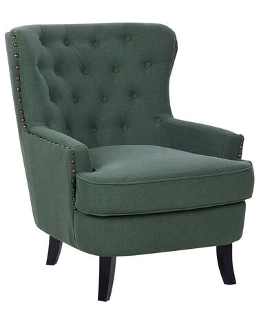 Fabric Armchair Dark Green VIBORG II