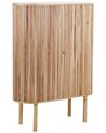 Wooden 2 Door Sideboard 130 cm Light MANARA_891875