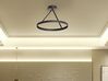 Lampe suspendue à LED en métal noir AGNO_825518