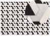 Vloerkleed patchwork zwart/grijs 160 x 230 cm NARMAN_780724