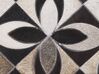 Kožený patchworkový koberec 160 x 230 cm vícebarevný ISHAN_780655