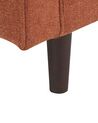 Fabric Armchair Golden Brown NURMO_896241