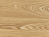 Table de salle à manger ovale 180 x 100 cm bois clair SHERIDAN_868108