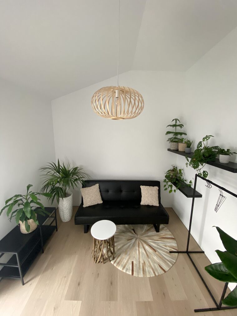 Faux Leather Sofa Bed Black DERBY Beliani.co.uk