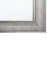 Specchio da parete in colore argento 61 x 91 cm BUBRY_712858