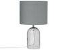 Table Lamp Transparent with Grey DEVOLL_877425