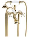 Freestanding Bath Mixer Tap Gold HEBBE_735756