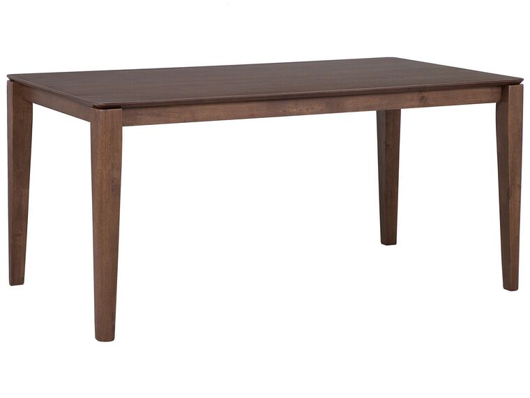 Mesa de comedor madera oscura 160 x 90 cm LOTTIE_744185