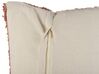 Set of 2 Tufted Cotton Cushions 30 x 50 cm Multicolour CAMASSIA_888217