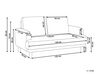 2 Seater Fabric Sofa Off-White TUVE_911561