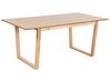 Table de salle à manger 180 x 95 cm en bois clair CAMDEN_899186