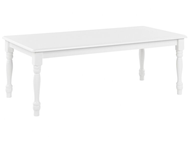 Fehér Dohányzóasztal 60 x 120 cm KOKOMO_823474