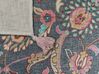 Plaid en coton à motif floral 130 x 180 cm multicolore DIBRUGARH_829258