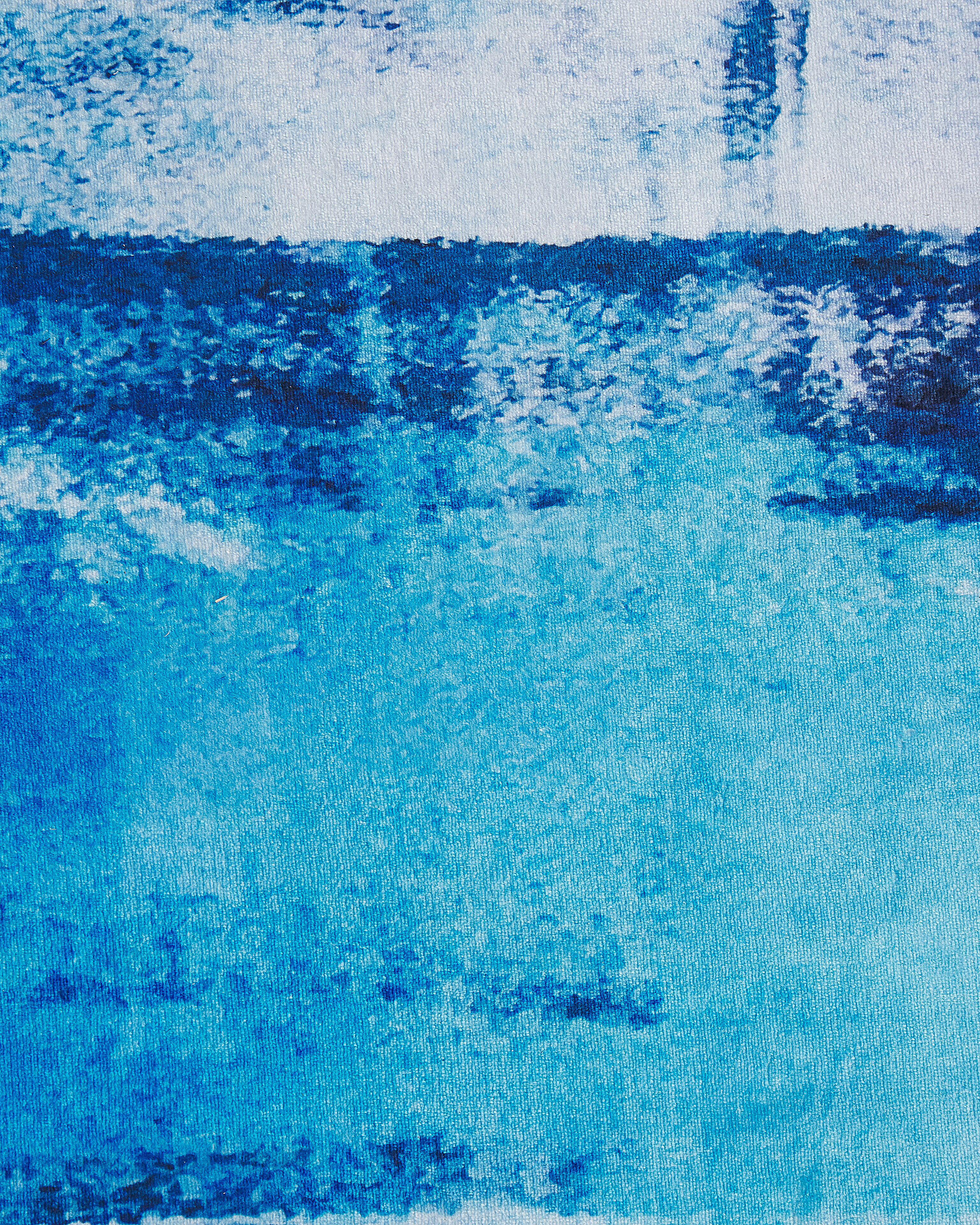 Dywan 160 x 230 cm niebieski TRABZON