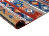 Kelim Teppich Wolle mehrfarbig 80 x 150 cm geometrisches Muster Kurzflor NORAKERT_859194
