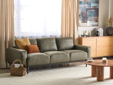 3-seters sofa stoff grønn SOVIK