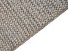 Teppich Wolle grau 80 x 150 cm Kurzflor BANOO_845616