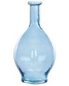 Vaso de vidro azul claro 28 cm PAKORA_823743