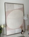 Fehér és világos fa fém asztali lámpa 50 cm PECKOS_884925