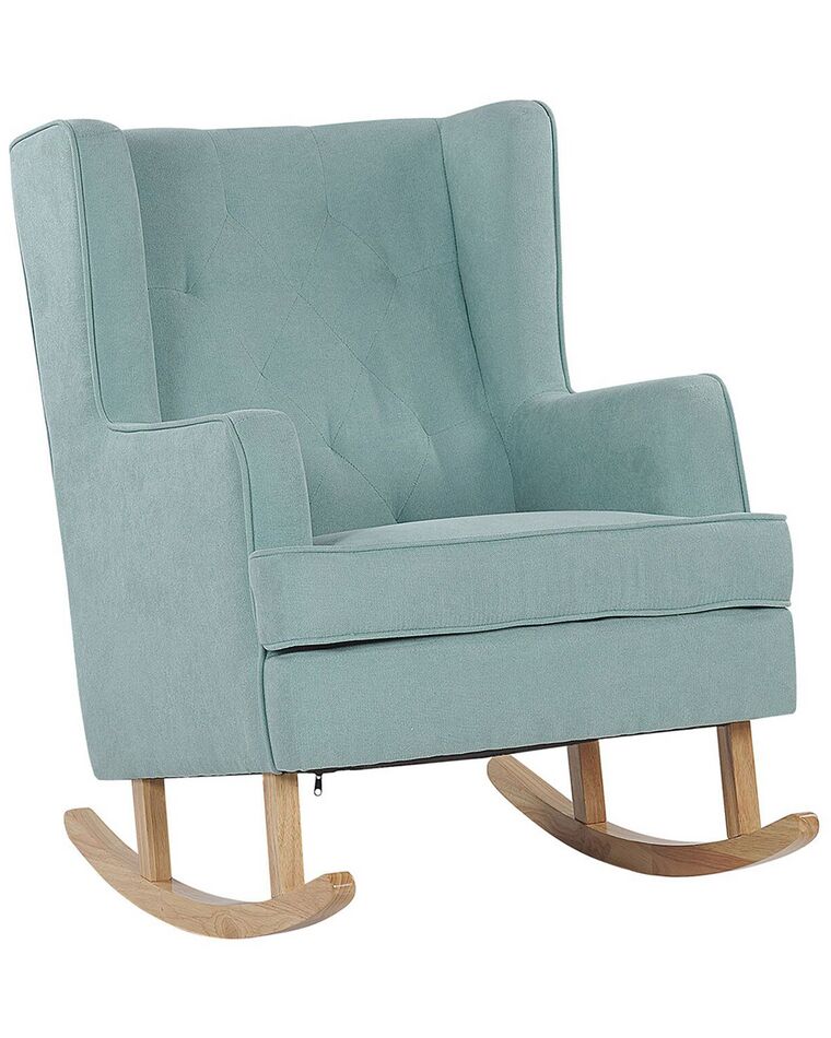 Fabric Rocking Chair Mint Green TRONDHEIM II_775784