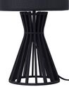 Wooden Table Lamp Black CARRION_694927
