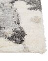 Fehér és szürke hosszú szálú szőnyeg 80 x 150 cm SEVAN_854826