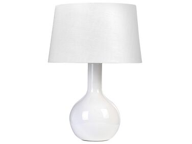 Ceramic Table Lamp White SOCO