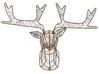 Outdoor LED Hanging Decor Reindeer Head 47 cm Black NELLIM_813229