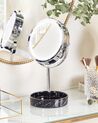 Make-up spiegel met LED zilver/zwart ø 26 cm SAVOIE_847888