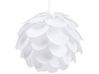 Plastic Pendant Lamp White RHINE_711716