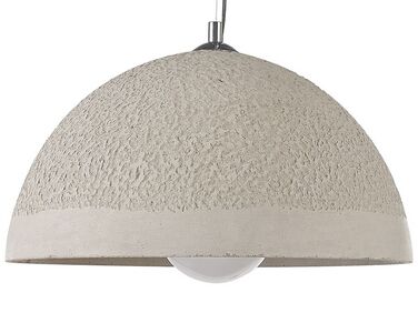 Závěsná stropní lampa z šedého betonu TANANA