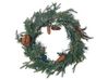 Pre-Lit Christmas Wreath ⌀ 60 cm Green KAMERUN_881177