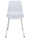 Set of 2 Dining Chairs Light Grey LOOMIS_861815