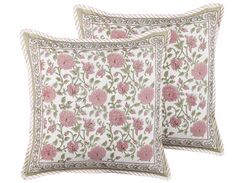 Koristetyyny puuvilla monivärinen 45 x 45 cm 2 kpl CELTIS