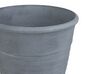 Set of 2 Plant Pots ⌀ 50 cm Grey KATALIMA_860153