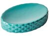 Conjunto de accesorios de baño de cerámica azul turquesa GUATIRE_823202