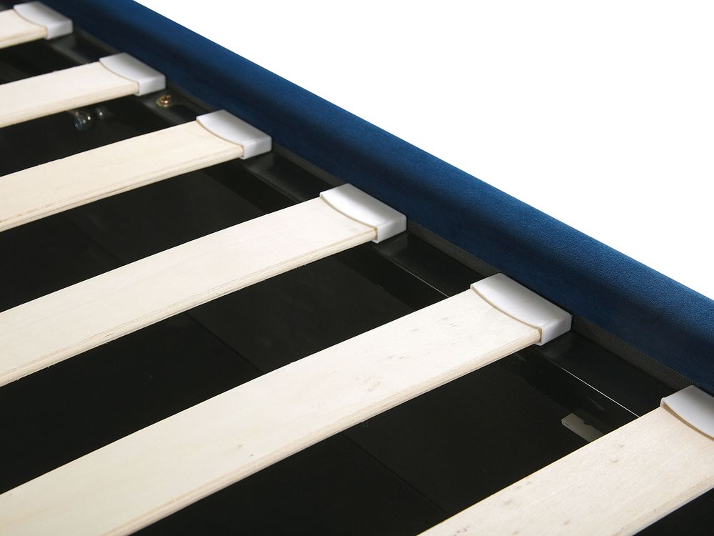 Schlafzimmer komplett Set 3-teilig blau 160 x 200 cm SEZANNE | Beliani.at