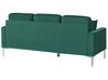 3 Seater Velvet Sofa Green GAVLE_813721