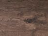 Schreibtisch dunkler Holzfarbton 100 x 50 cm HARISON_808070