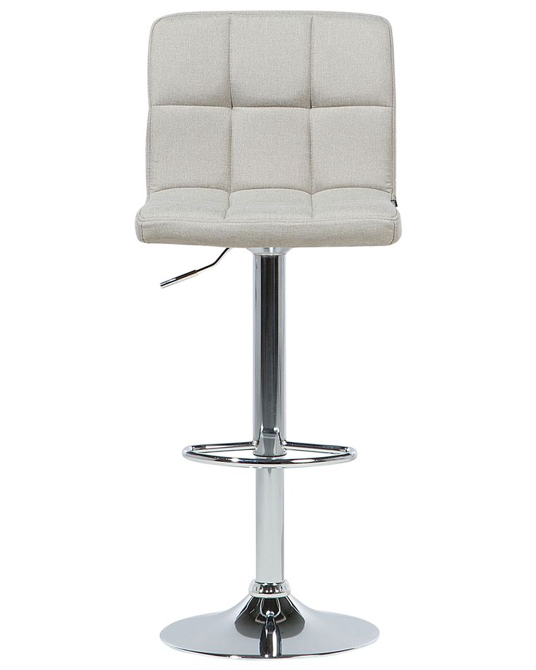 Lot de 2 chaises de bar réglables beiges MARION Beliani.fr