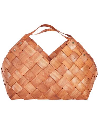 Wooden Basket Natural QARA